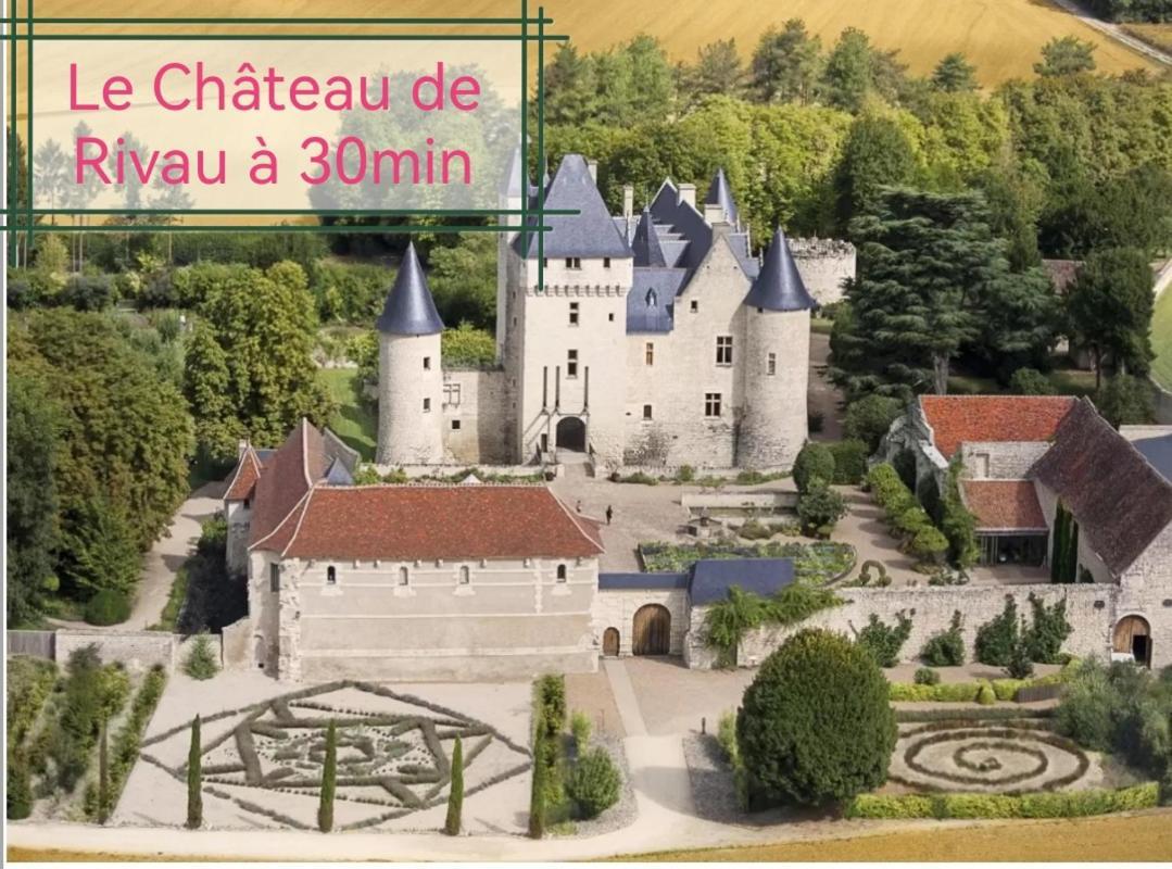 Gite De Charme Dans Un Cadre Calme Et Reposant Châtellerault Buitenkant foto
