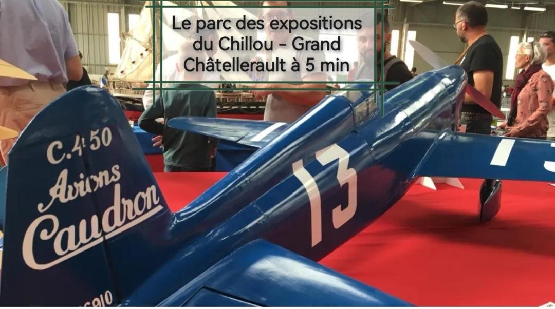Gite De Charme Dans Un Cadre Calme Et Reposant Châtellerault Buitenkant foto